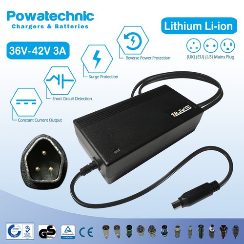 Sans 42v pen pin charger - 42v, 3-pin